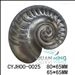 CYJH00-0025-批发泉州汇全铁艺冲压花叶类海螺星星贝壳装饰花件类造型